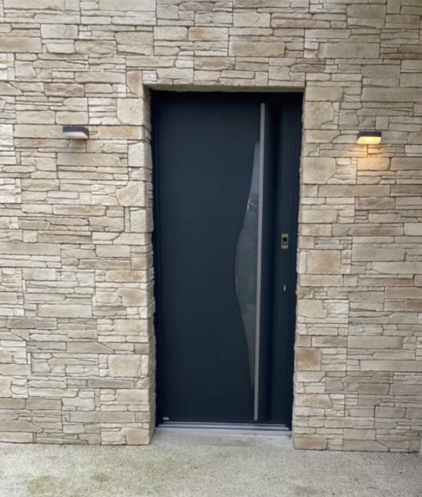 Porte moderne avec baton maréchal (Grand)